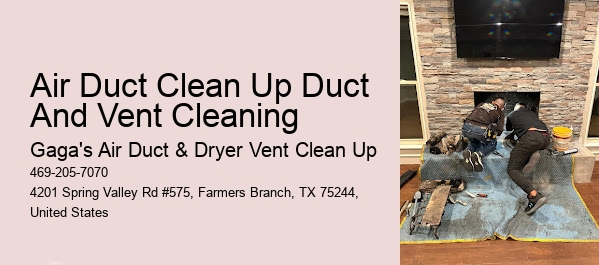 Air Duct Clean Up Duct And Vent Cleaning