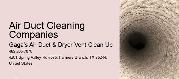 Air Duct Cleaning Companies