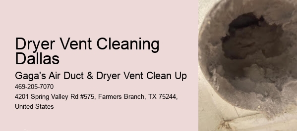 Dryer Vent Cleaning Dallas