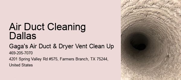 Air Duct Cleaning Dallas